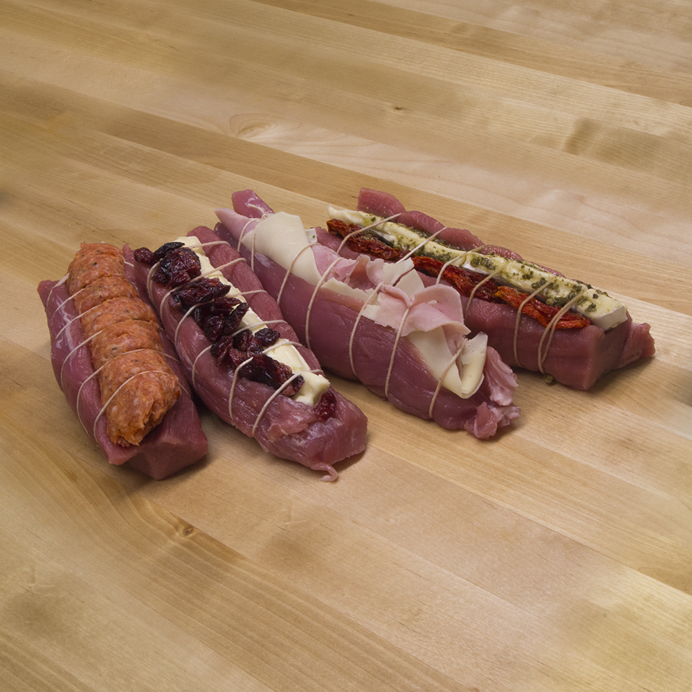 Filet de porc farci
