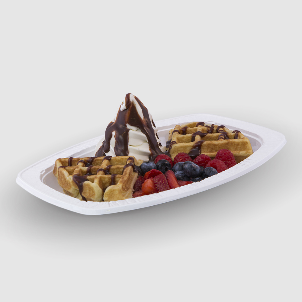 La gaufre aux fruits