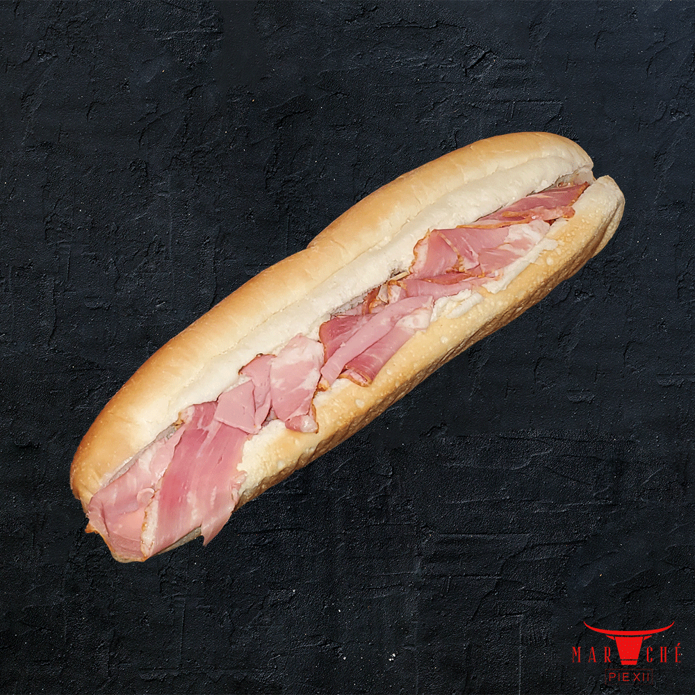 Sous-marin viande fumée